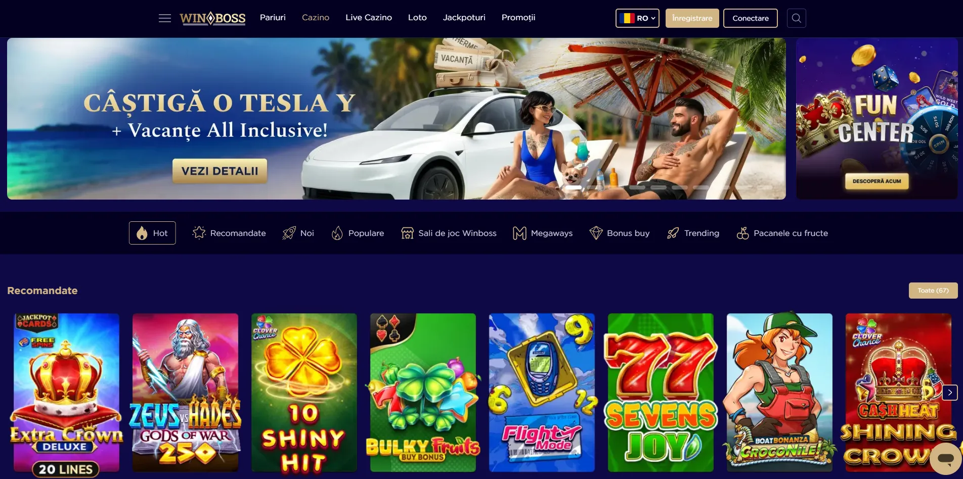 Cazinouri online Romania autorizate și monitorizate de ONJN